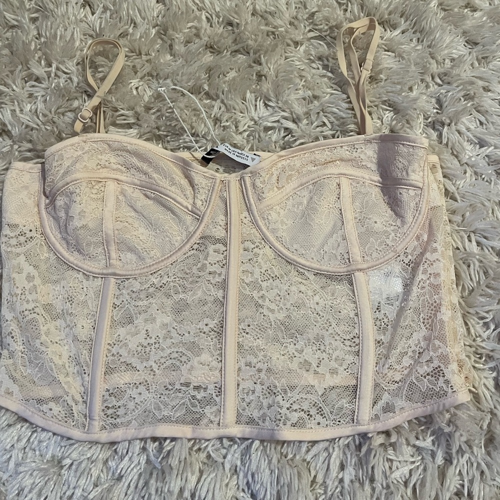 Zara Lace Corset Top